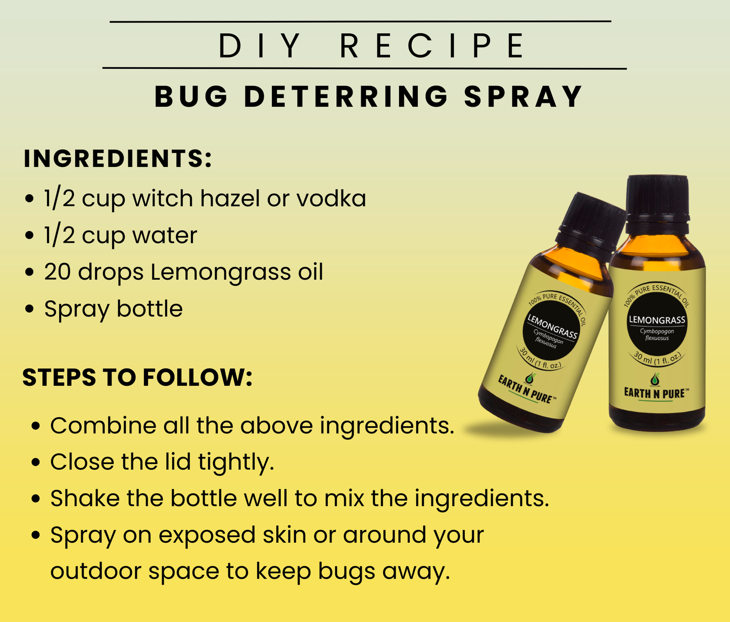 Lemongrass Oil Combo