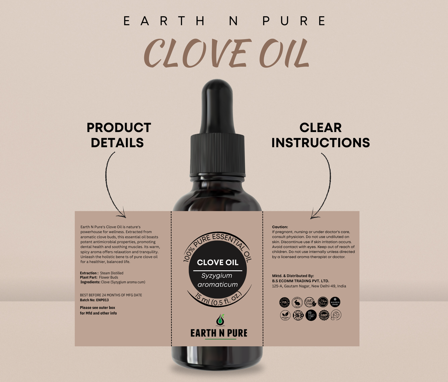Clove Bud (Laung) Oil