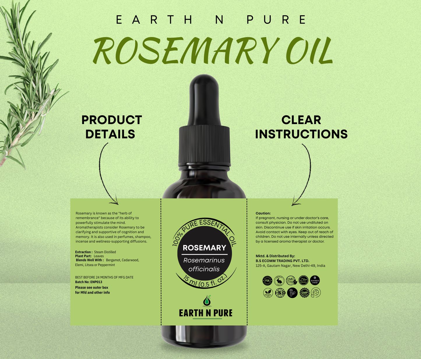 Rosemary Oil Combo