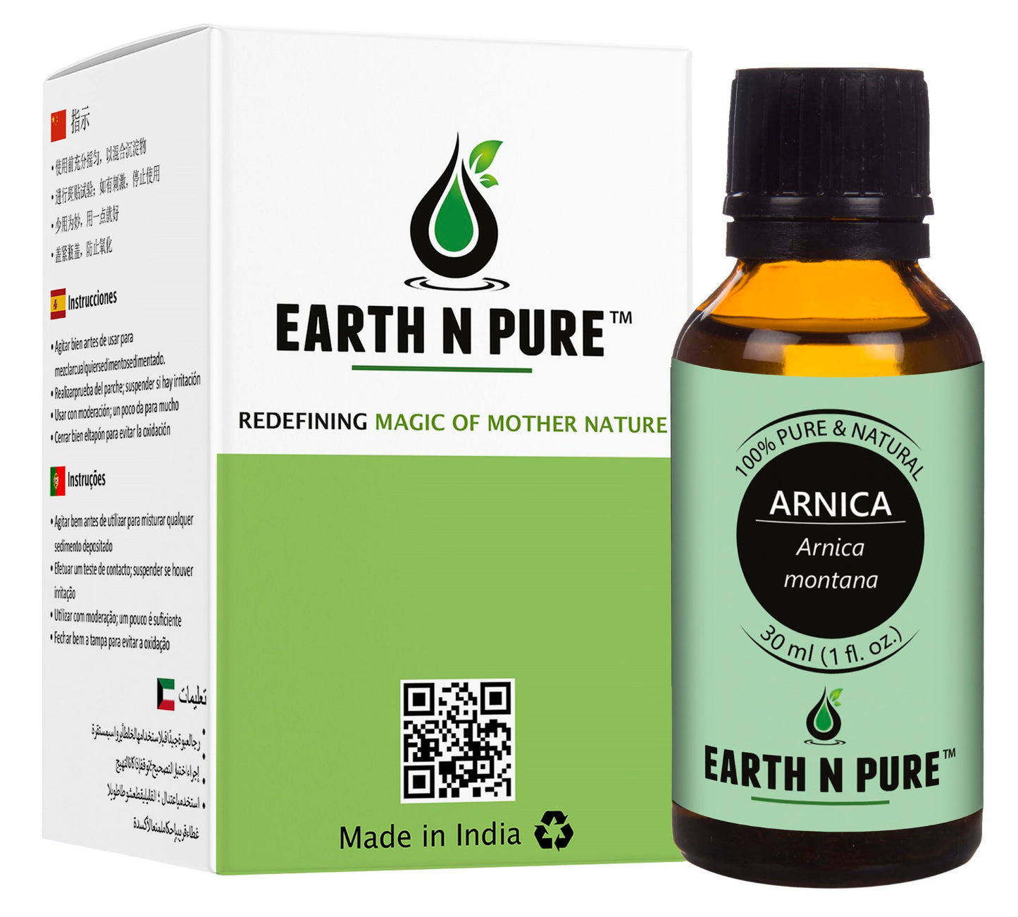 Earth N Pure Arnica Montana Oil | Pure Natural Massage & Skin Care Oil