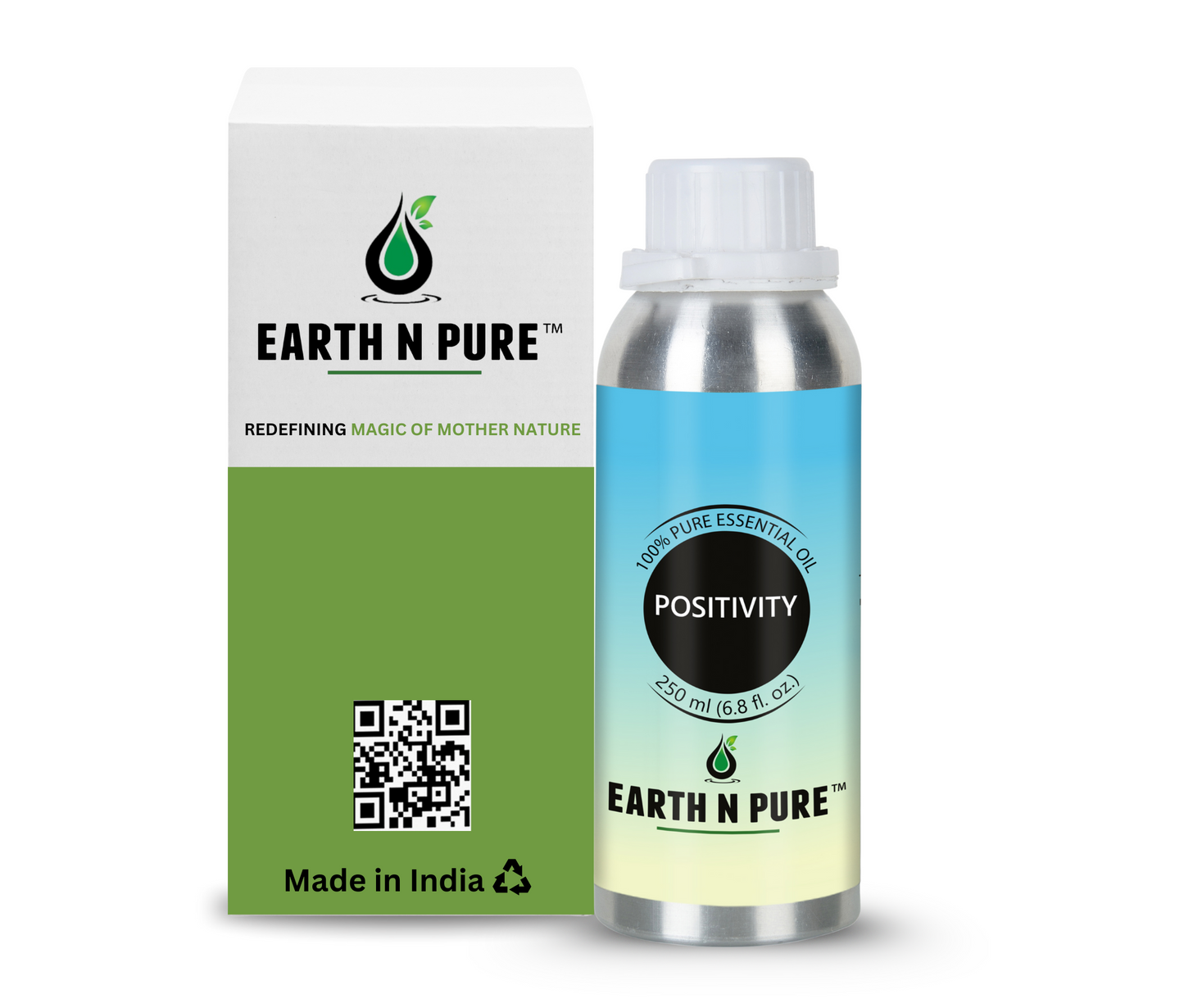 Earth n Pure Positivity Oil for Mood Uplift and Relaxation