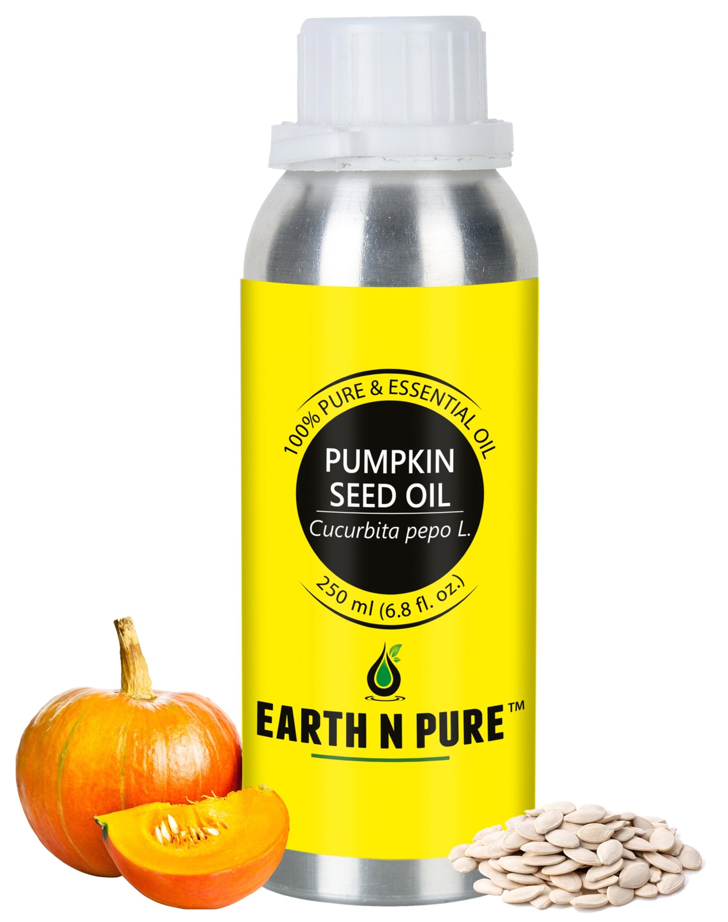 Earth N Pure Pumpkin Seed Oil – Cold-Pressed, Natural Hair & Skin Care Oil