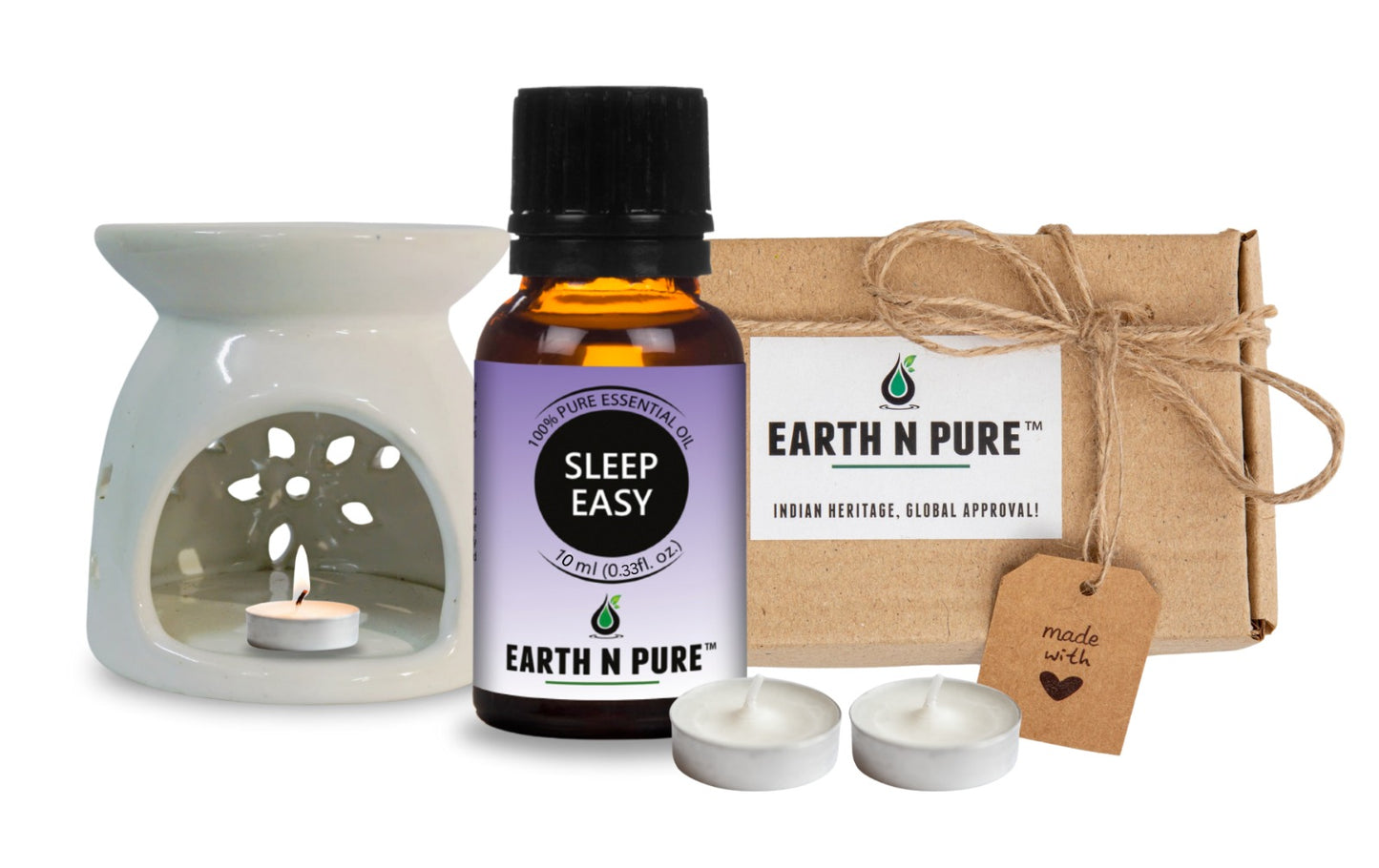 Diffuser Burner with 10ML Sleep Easy Oil Blend