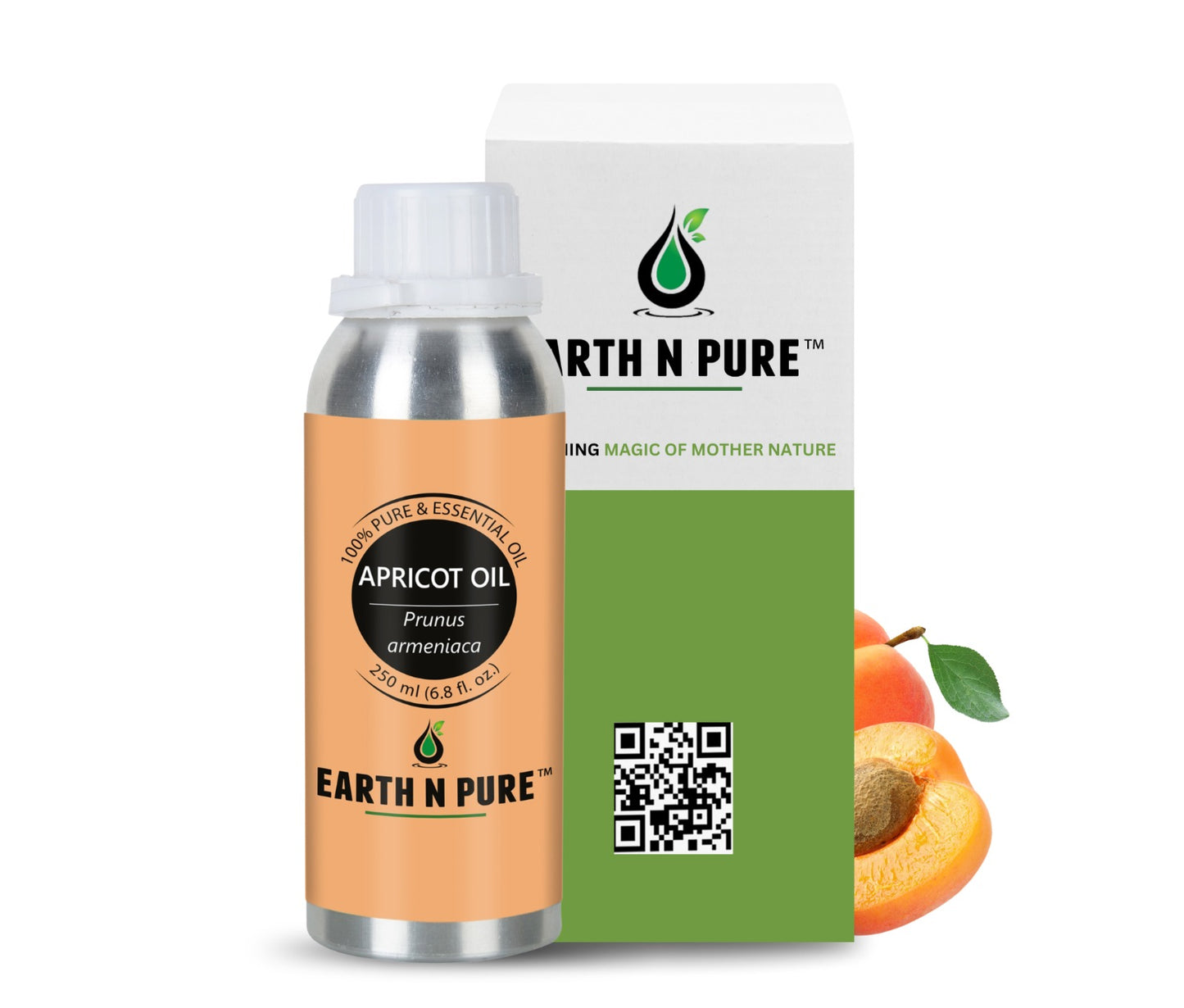 Earth n Pure Apricot Oil for Soft and Nourished Skin