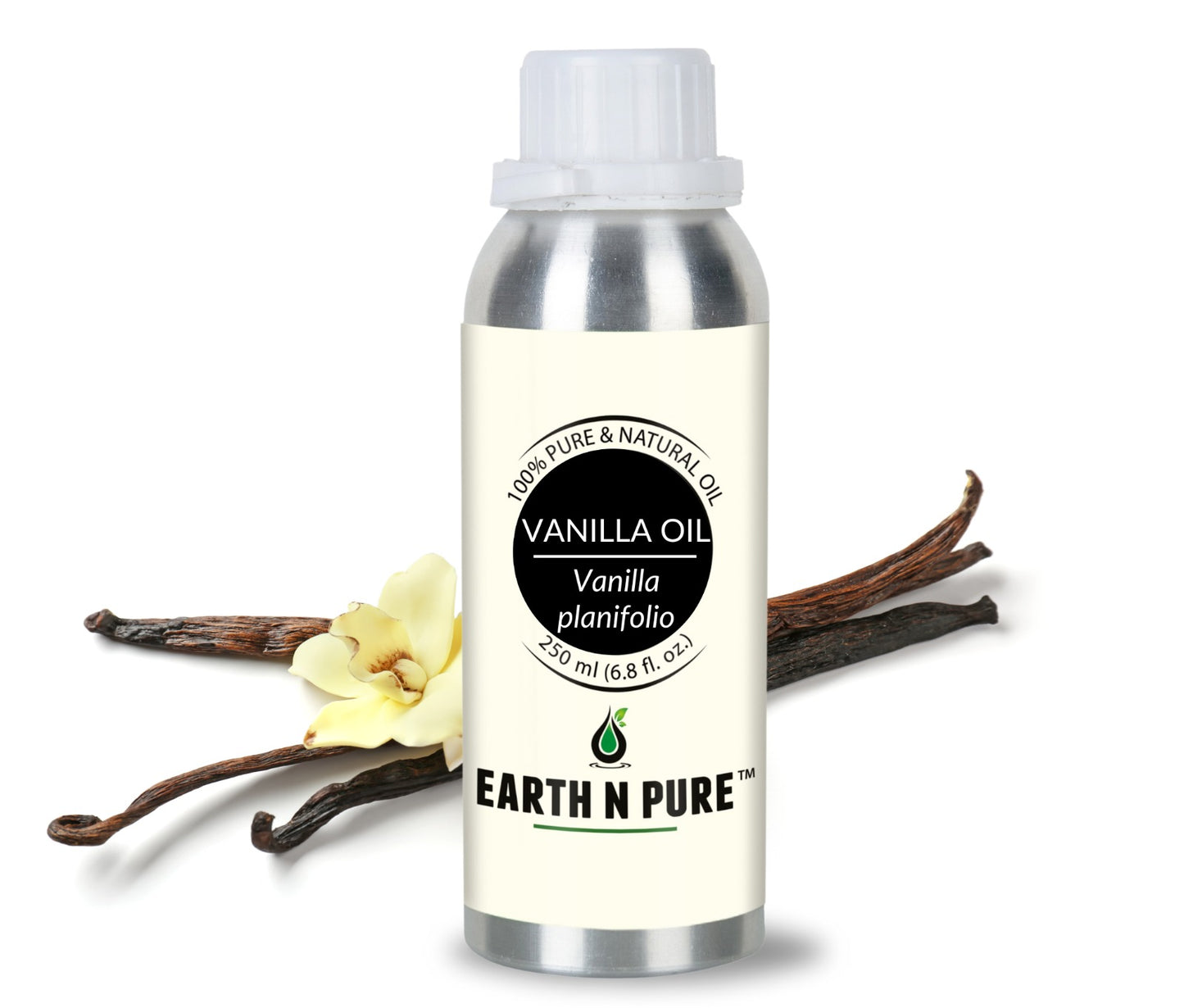Earth N Pure Vanilla Essential Oil – Pure Aromatherapy Oil for Diffuser, Relaxation & Skin Care