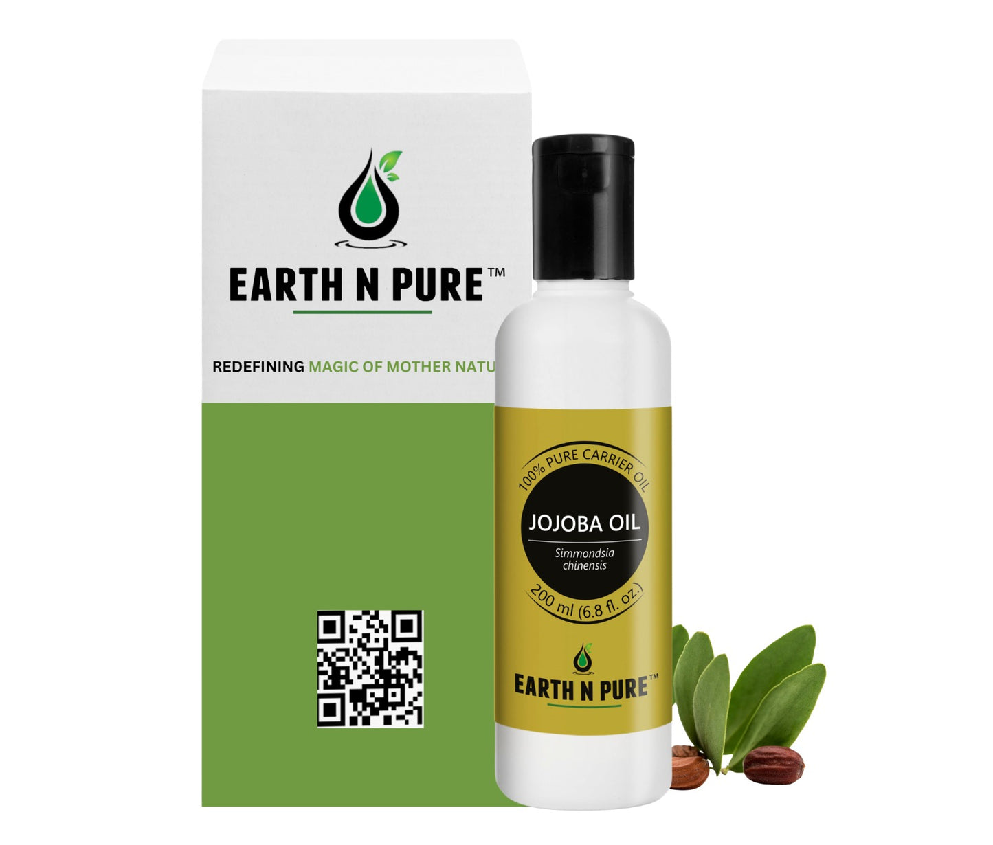 Earth n Pure Jojoba Oil for Skin and Hair Care