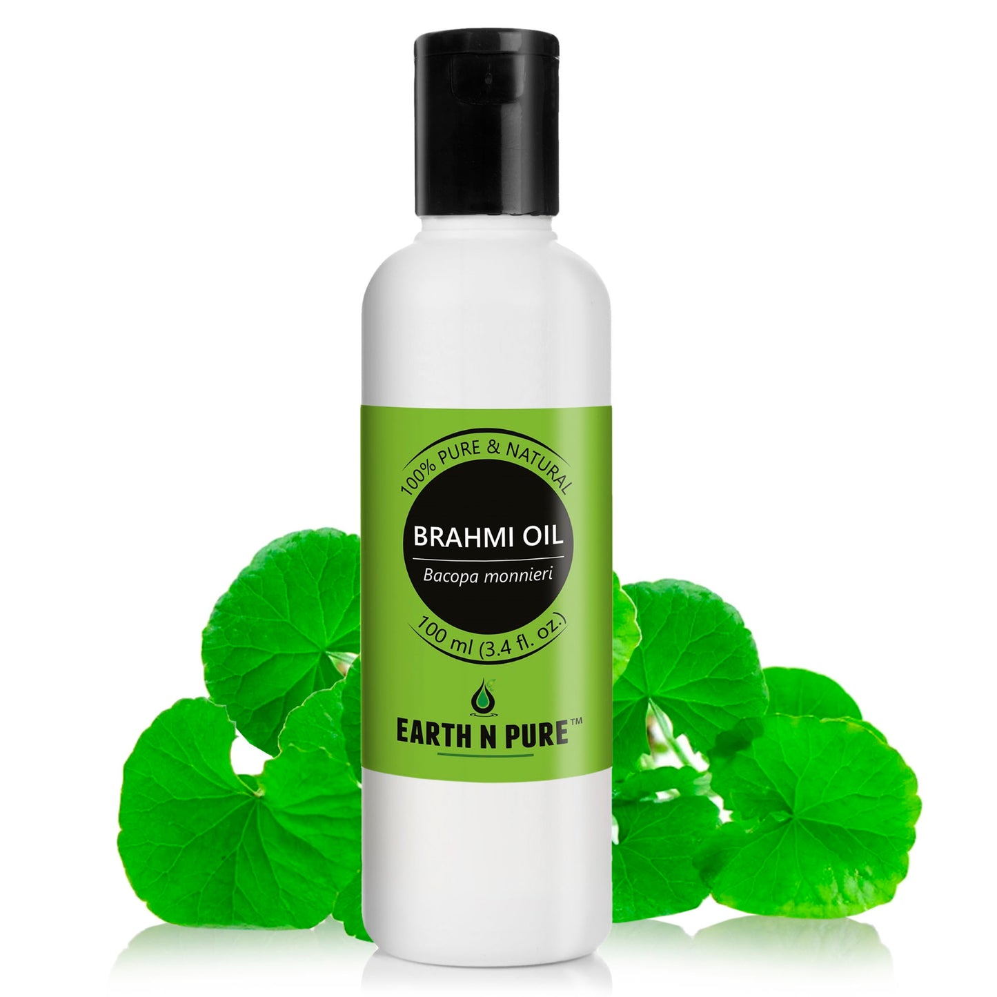 Earth N Pure Brahmi Oil – Pure Oil for Hair Growth & Scalp Care Oil