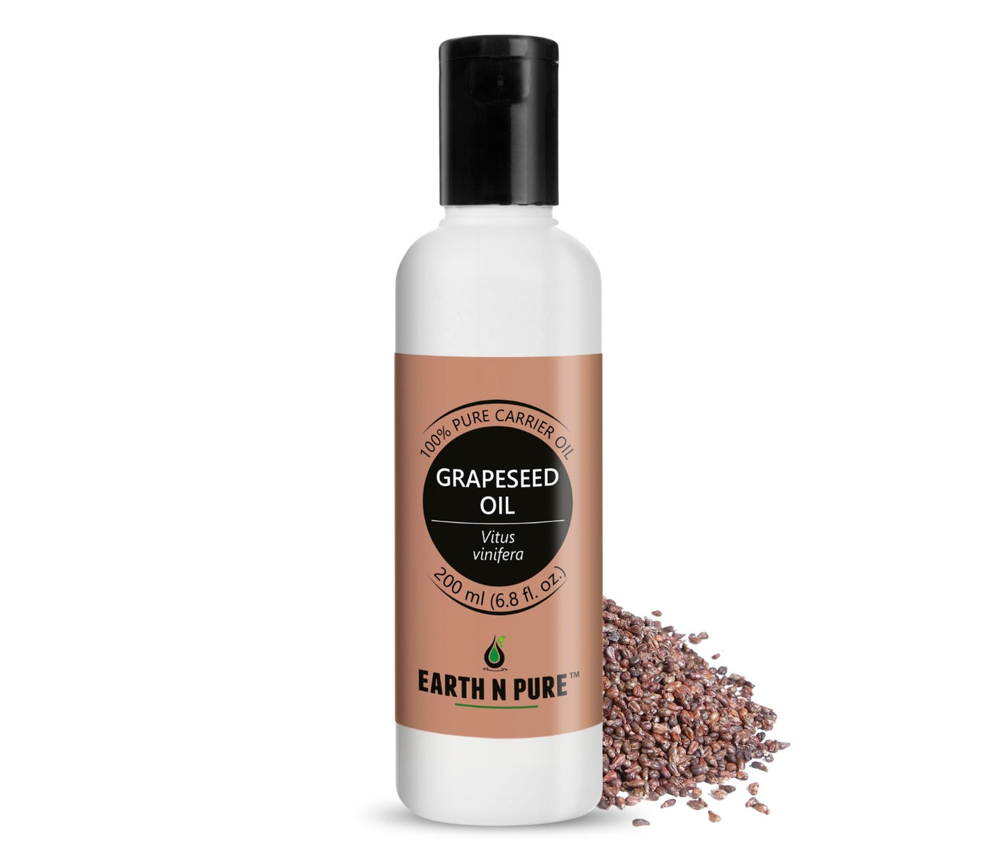 Earth n Pure Grapeseed Oil for Skin and Hair Care