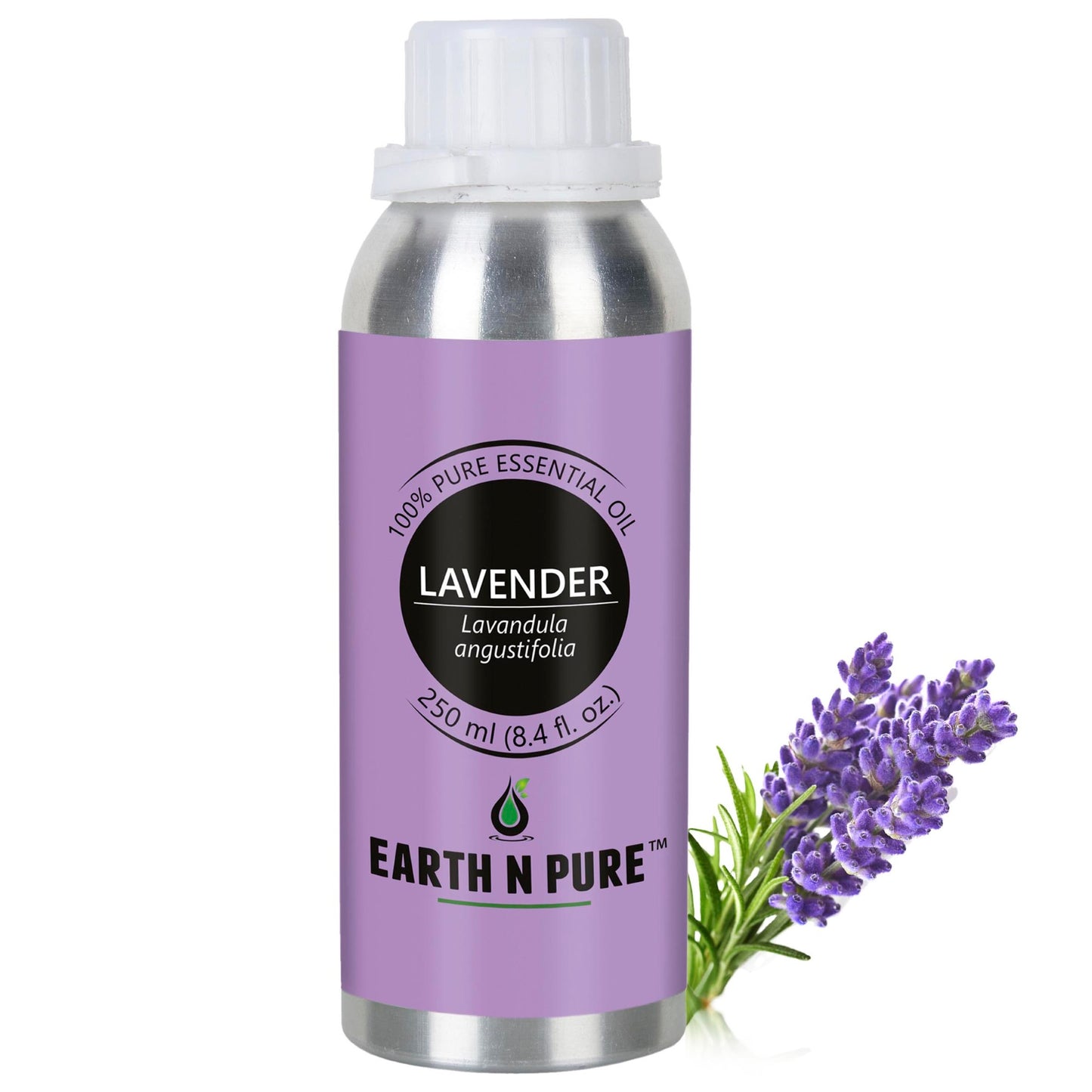 Earth N Pure Lavender Oil – Pure Essential Oil for Relaxation, Skincare & Aromatherapy