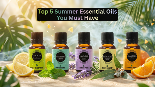 Top 5 🌞Summer Essential Oils You Must Have