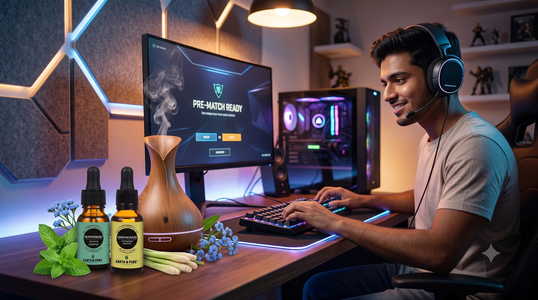 🎮 The Gamer's Brain Upgrade: Pure Essential Oils for a Focused Gaming Environment