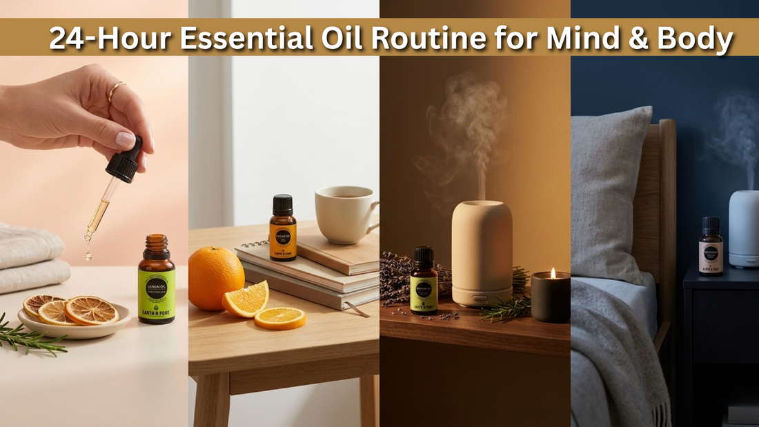 24-Hour Essential Oil Routine for Mind & Body