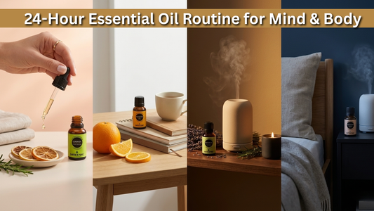 24-Hour Essential Oil Routine for Mind & Body