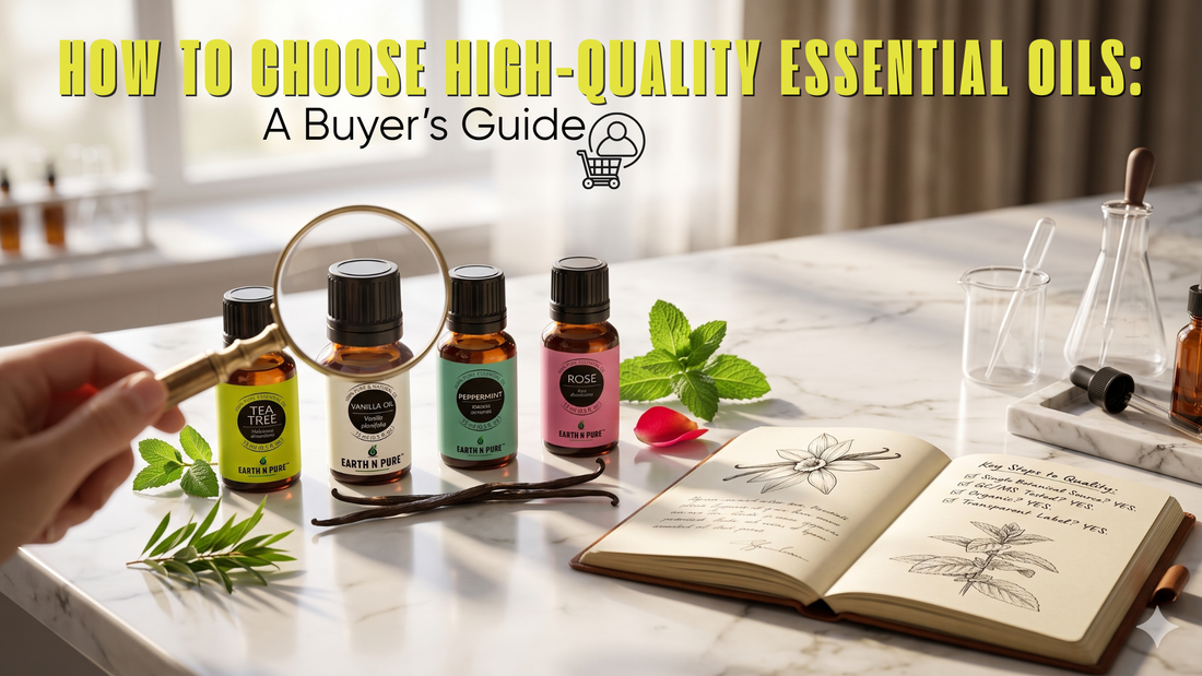 How to Choose High-Quality Essential Oils: A Buyer's Guide
