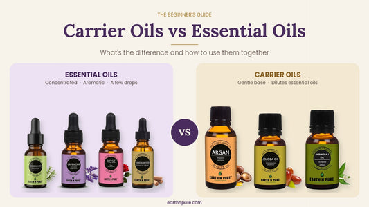 carrier and essential oil