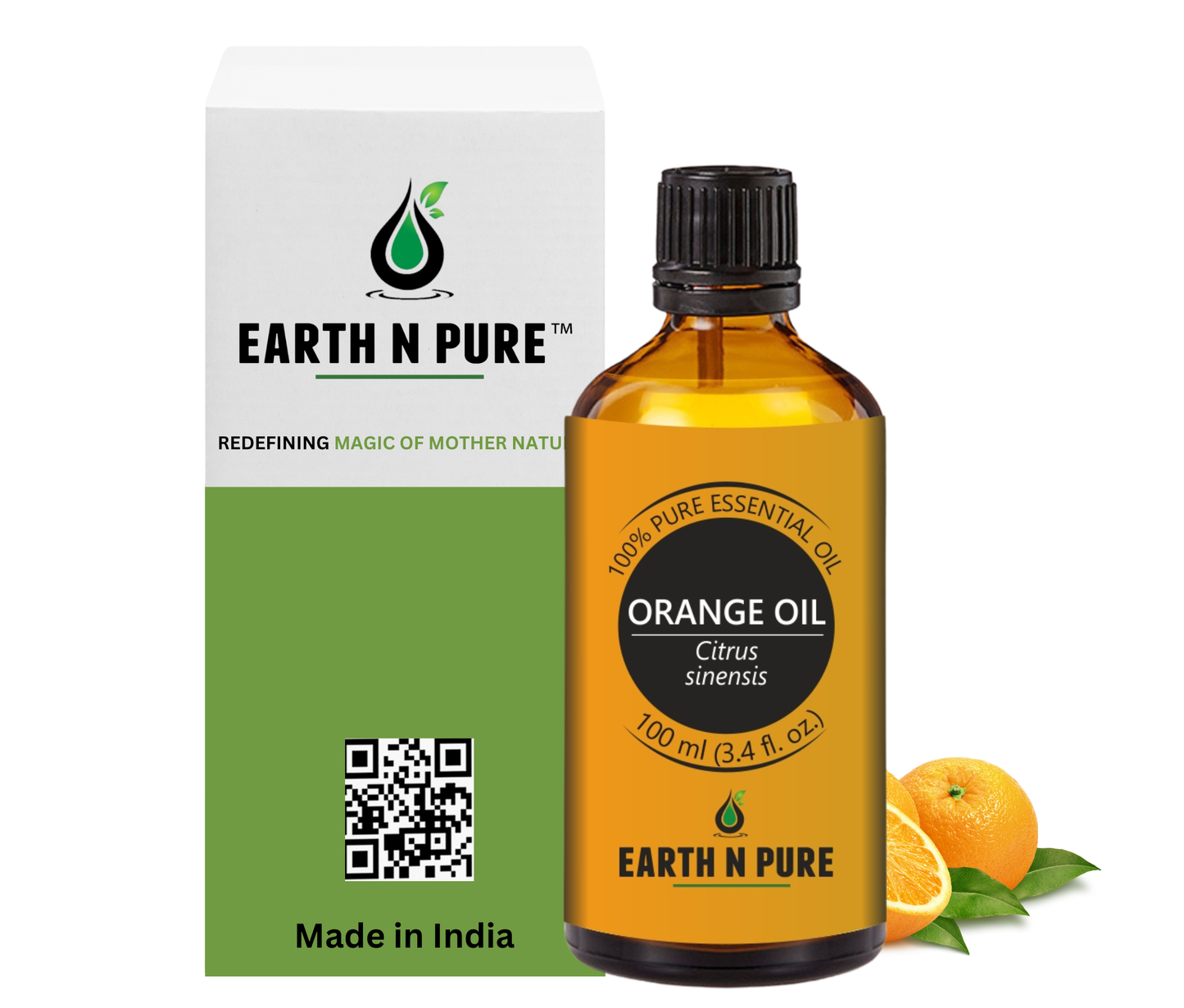 Earth n Pure Orange Oil for Glowing Skin