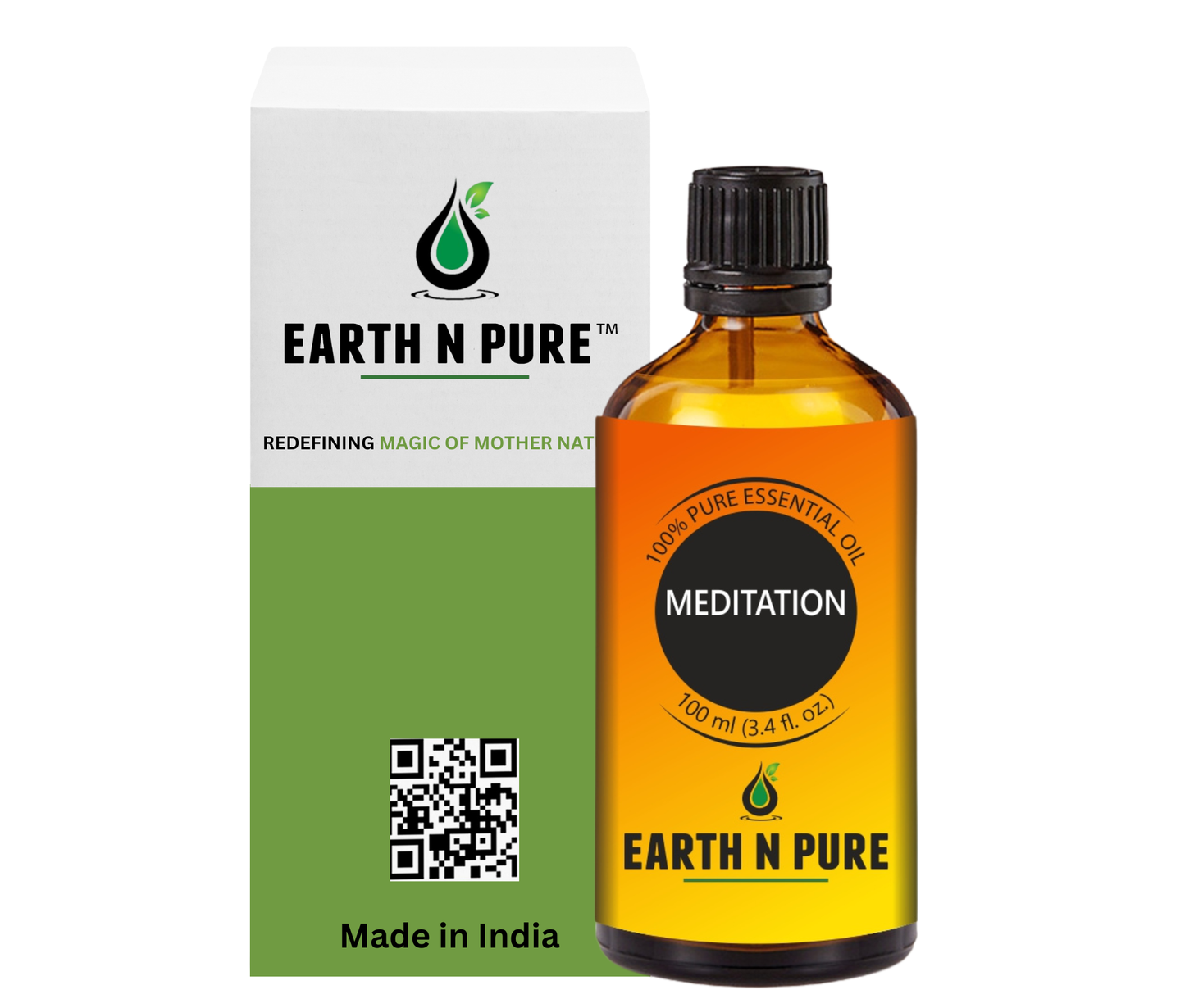 Earth n Pure Meditation Oil for Relaxation & Focus