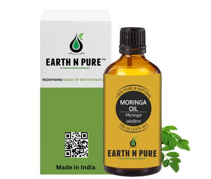 Earth n Pure Moringa Oil for Healthy Skin & Hair
