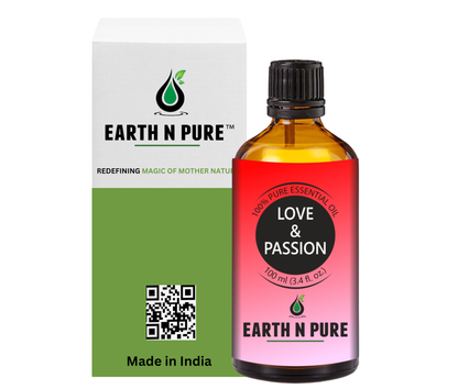Earth n Pure Love and Passion Oil – Uplifts Mood Naturally