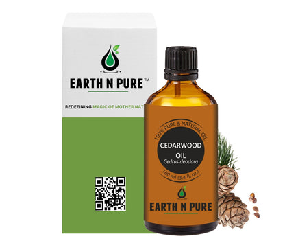 Earth n Pure Cedarwood Oil for Hair and Scalp Care