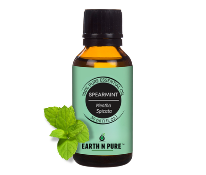 Earth n Pure Spearmint Oil for Refreshing Aromatherapy