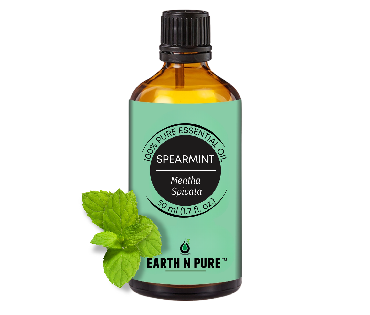 Earth n Pure Spearmint Oil for Refreshing Aromatherapy