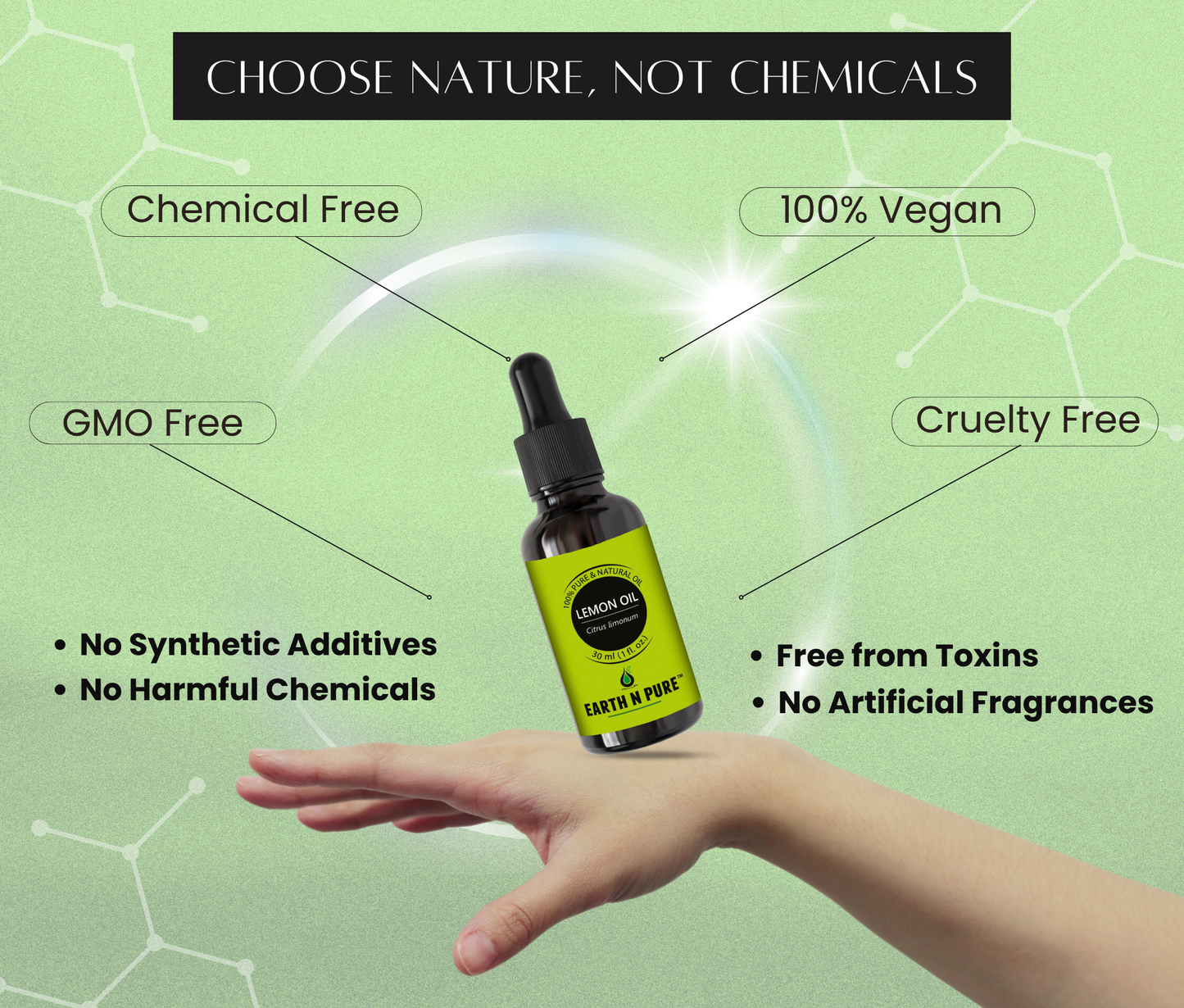 Earth n Pure Lemon Oil for Bright Skin Care