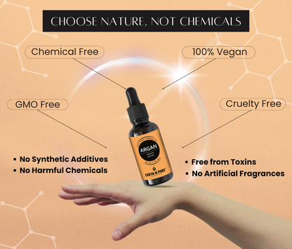 Earth n Pure Argan Oil for Hair & Skin Nourishment
