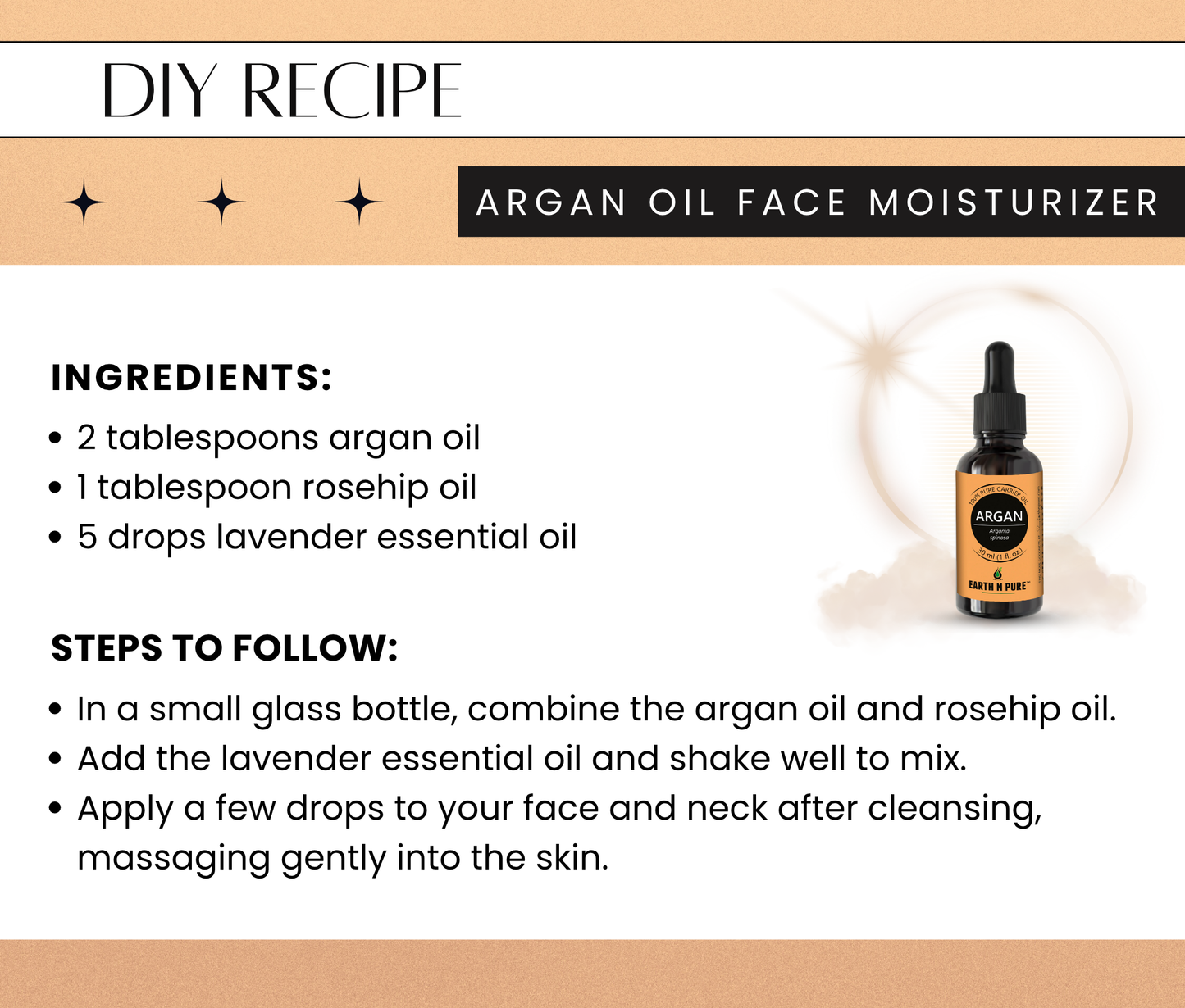 Earth n Pure Argan Oil for Hair & Skin Nourishment