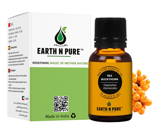 Earth n Pure Sea Buckthorn Oil for Glowing, Healthy Skin
