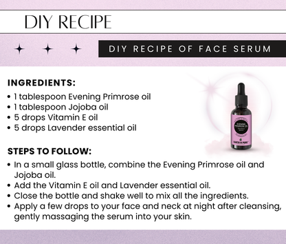 Earth N Pure Cold Pressed Evening Primrose Oil – Pure Oil for Skin, Hair & Face