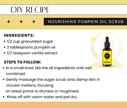 Earth N Pure Pumpkin Seed Oil Combo – Cold Pressed | Hair & Skin Care Oil