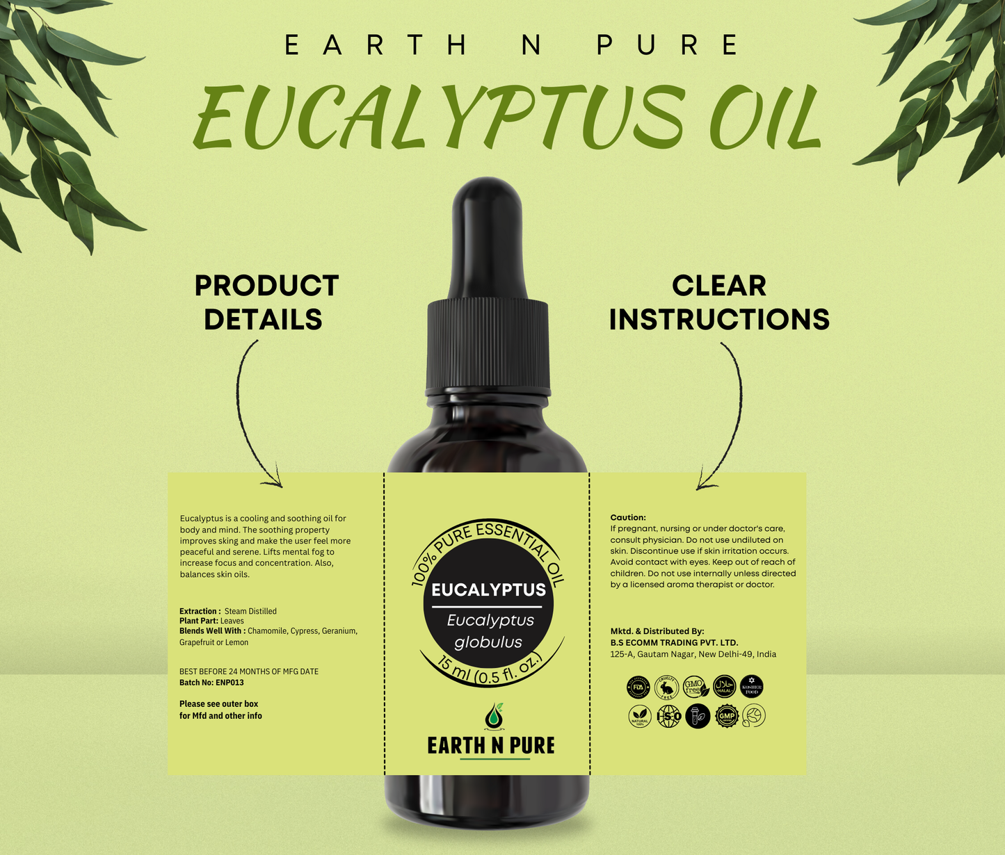 Eucalyptus (Nilgiri) Oil
