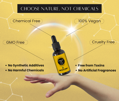 Earth n Pure Moringa Oil for Healthy Skin & Hair