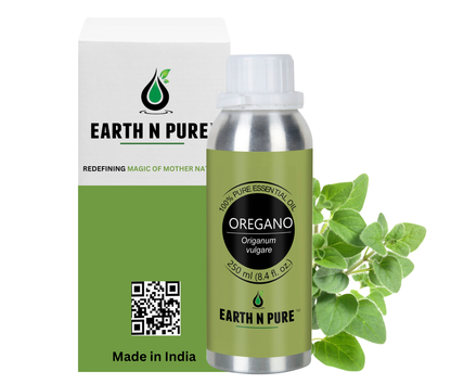 Earth N Pure Oregano Oil – 100% Pure & Natural Therapeutic Grade Essential Oil