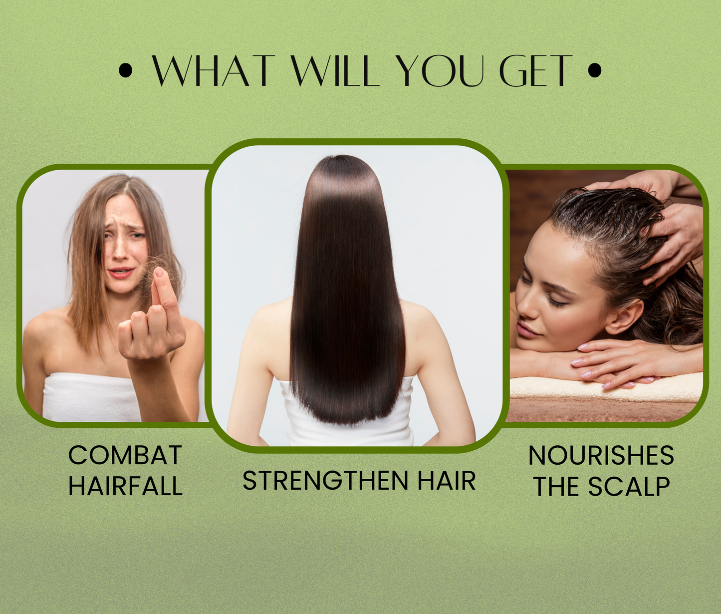 Herbal bhringraj oil for shiny, strong, and healthy hair