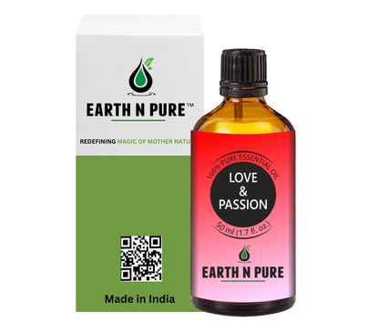 Earth n Pure Love and Passion Oil – Uplifts Mood Naturally