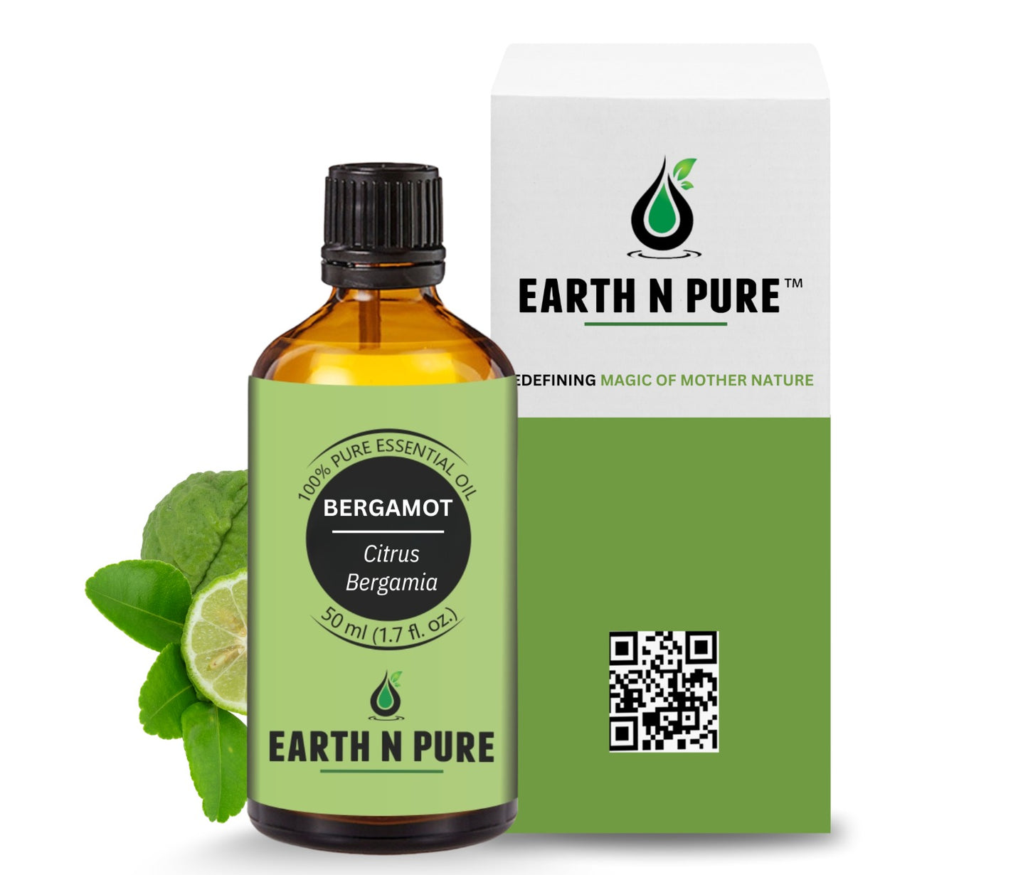 Earth n Pure Bergamot Oil for Aromatherapy Relaxation