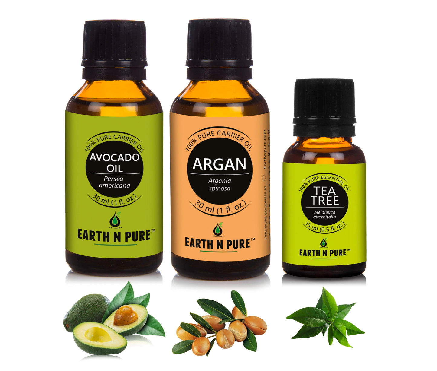 Argan Oil,Tea Tree Oil & Avocado