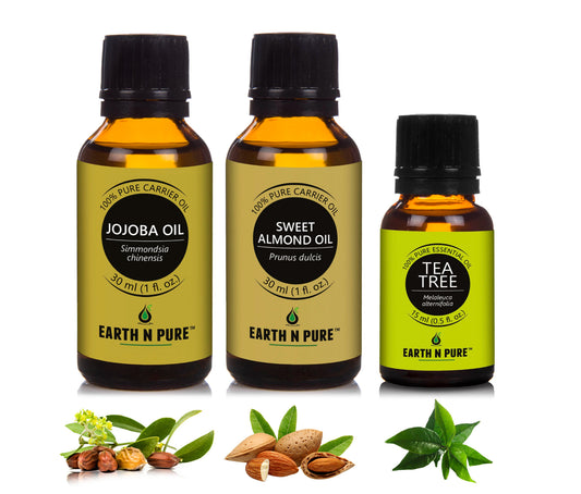 Jojoba,Tea Tree & Sweet Almond