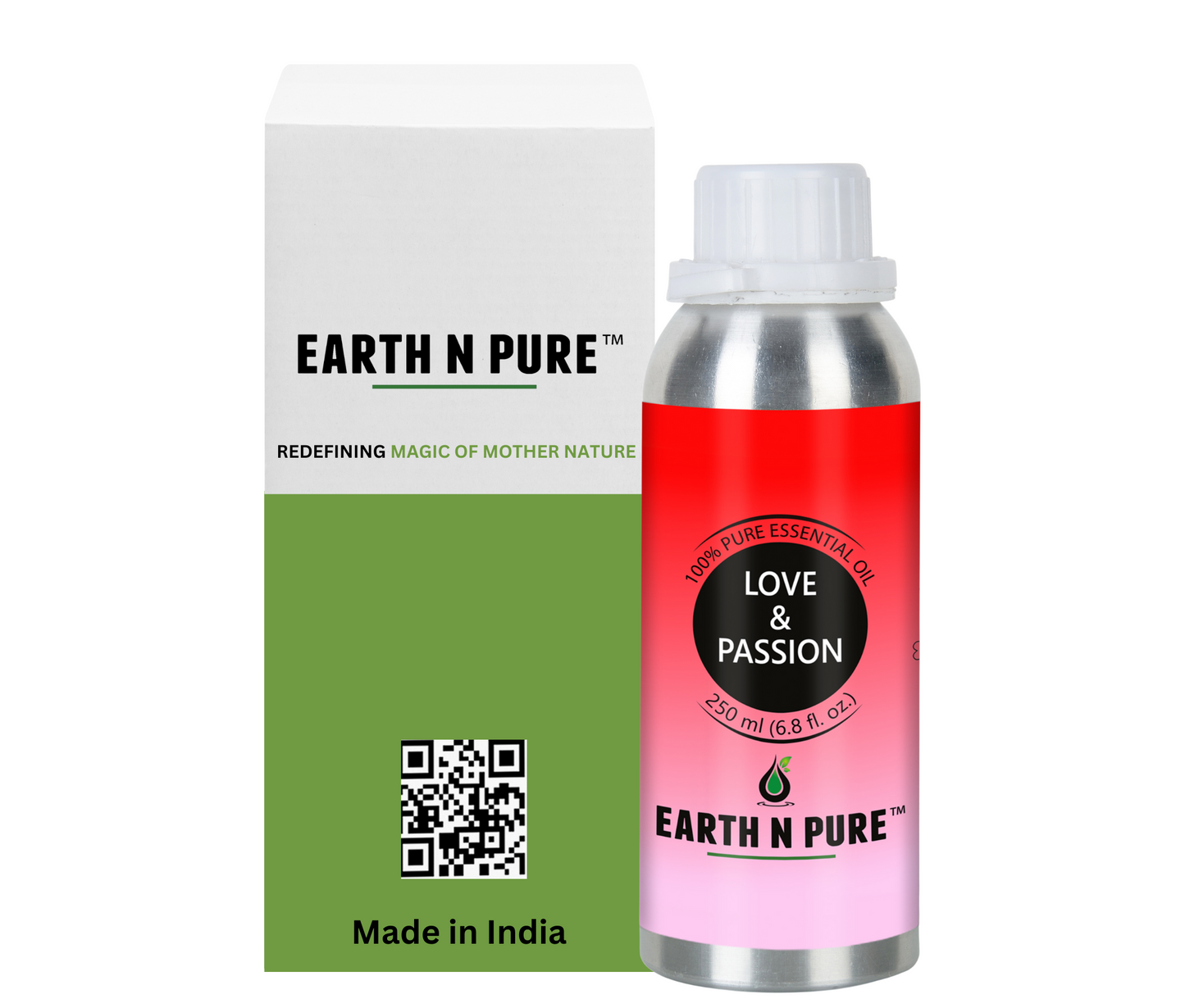 Earth n Pure Love and Passion Oil – Uplifts Mood Naturally