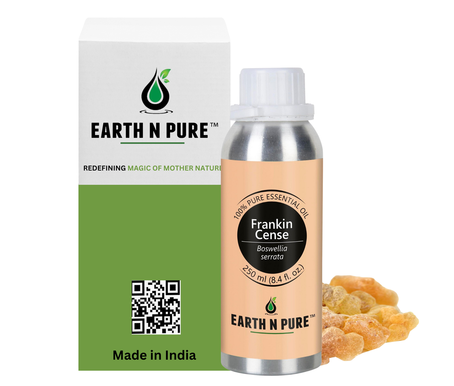 Earth N Pure Frankincense Oil – Pure Essential Oil for Skin, Hair & Wellness