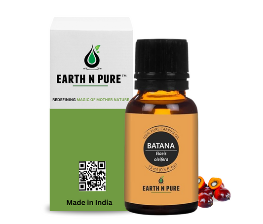 Earth N Pure Batana Oil | Pure Batana Hair Oil for Shine, Smoothness & Natural Hair Care
