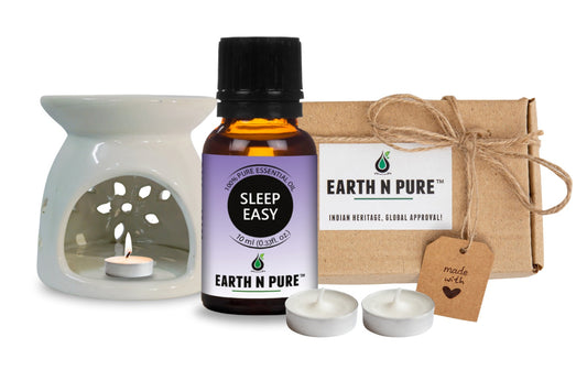 Diffuser Burner with 10ML Sleep Easy Oil Blend