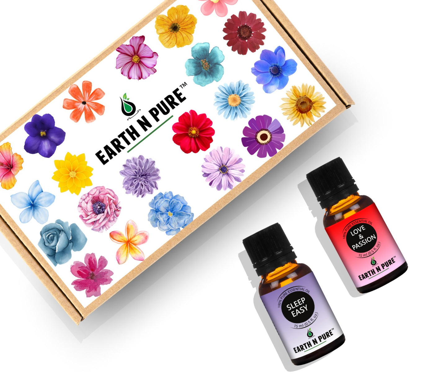 Essential Oil Blend- Pack of 2 | Love and Passion & Sleep Easy | 15ml each