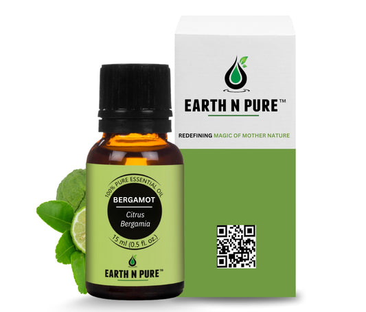 Earth n Pure Bergamot Oil for Aromatherapy Relaxation