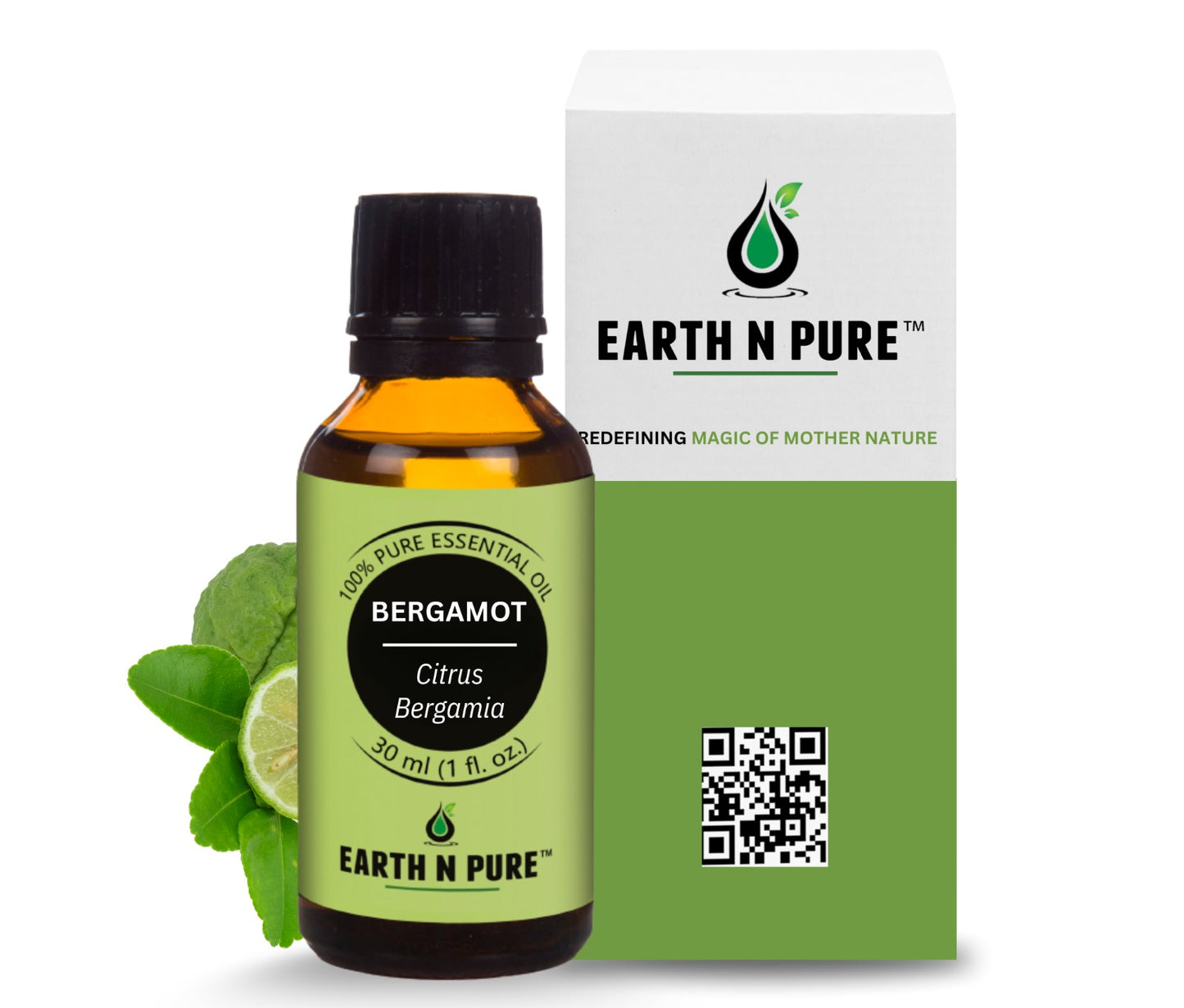 Earth n Pure Bergamot Oil for Aromatherapy Relaxation