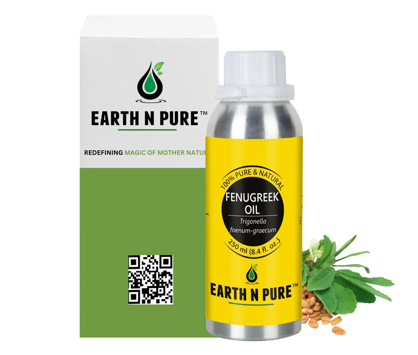 Earth n Pure Fenugreek Oil for Hair Growth
