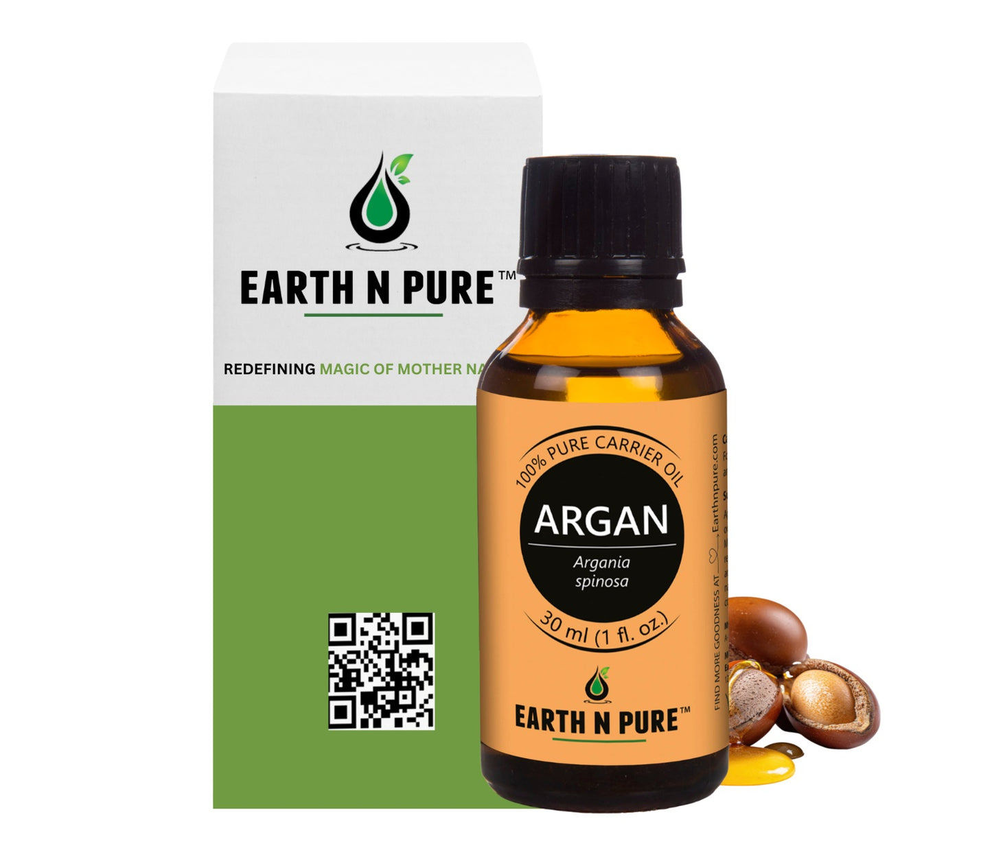 Earth n Pure Argan Oil for Hair & Skin Nourishment