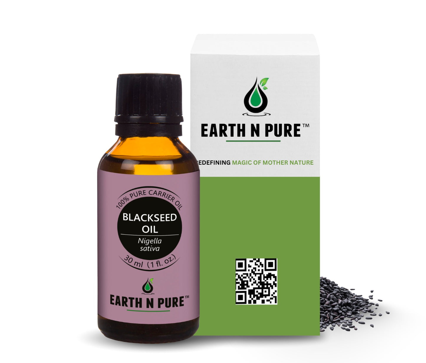 Earth n Pure Blackseed Oil for Hair Growth & Scalp Care